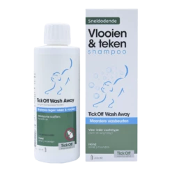 Tick Off Wash Away Shampoo Hond - Anti Vlooienmiddel - 200ml