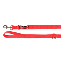 Flamingo Trainingslijn Ziggi Rood - 200cm 20mm - Hondenriem