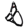 Flamingo Tuig Step&Go Ziggi Zwart - 60-90cm 25mm - Hondentuig