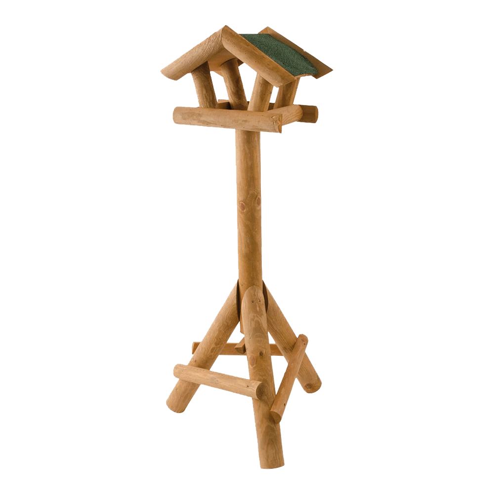 Wildlife Vogelhuisje Gazebo Met Groen Leislag Dakje - 27x27x114cm